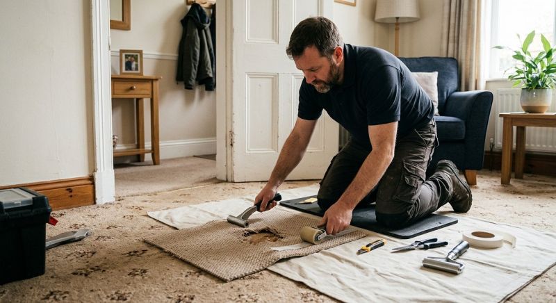 Carpet Burn Repair in Olathe, KS